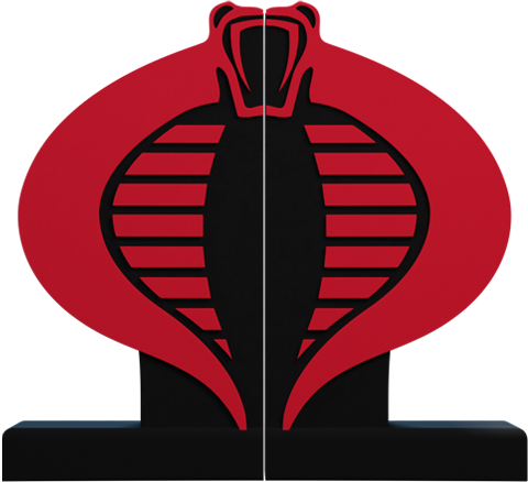 Cobra Logo Bookend