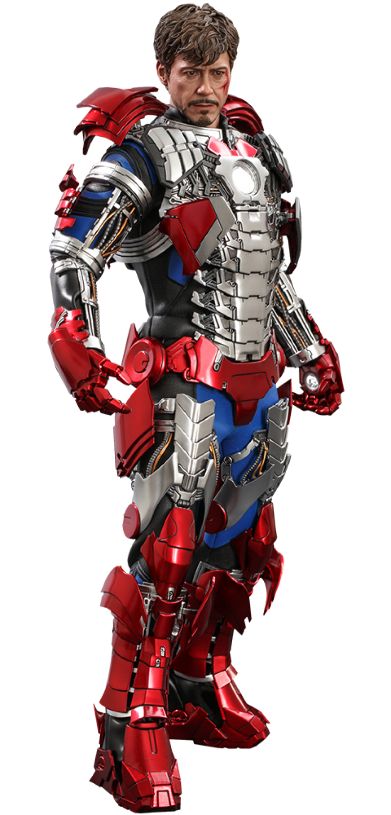 Tony Stark (Mark V Suit Up Version) Sixth Scale Figure by Hot Toys