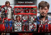 Gallery Image of Tony Stark (Mark V Suit Up Version) Deluxe Sixth Scale Figure