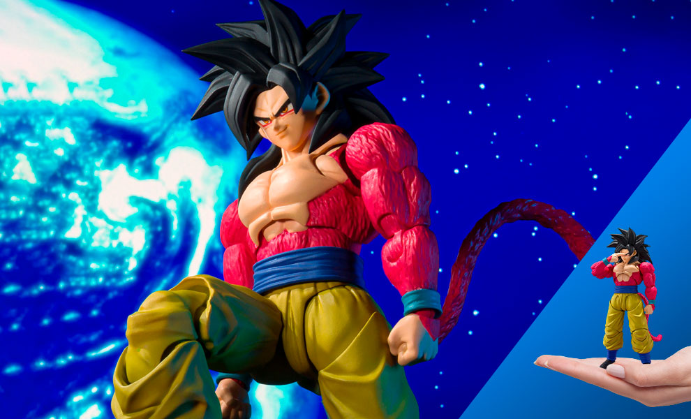 Gallery Feature Image of Super Saiyan 4 Son Goku Collectible Figure - Click to open image gallery