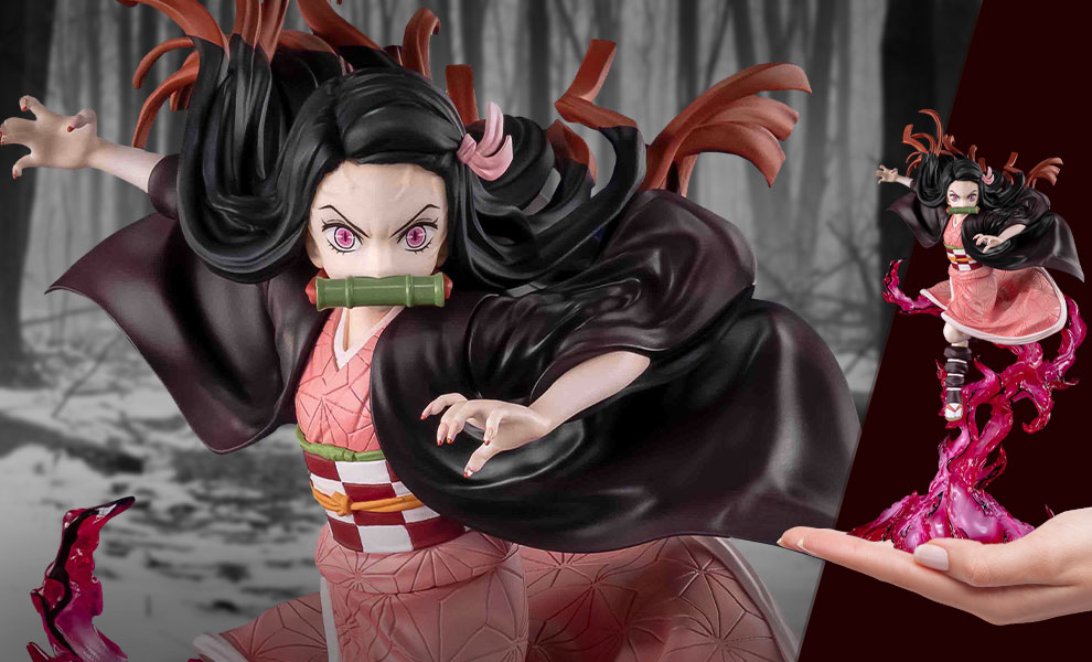 Gallery Feature Image of Nezuko Kamado Blood Demon Art Collectible Figure - Click to open image gallery