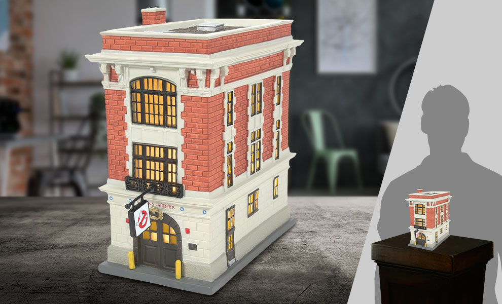 Gallery Feature Image of Ghostbusters Firehouse Figurine - Click to open image gallery