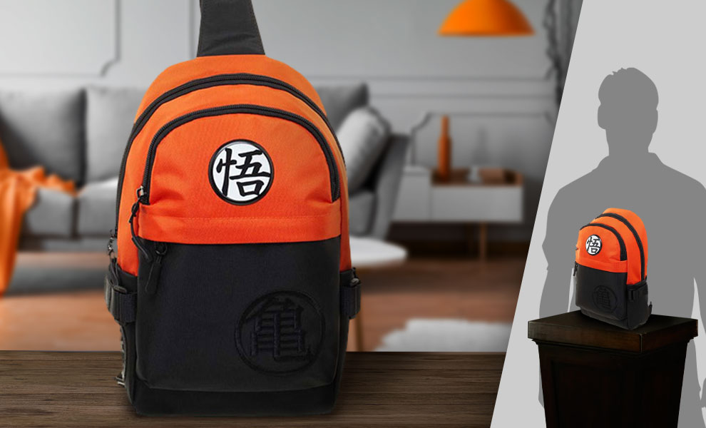 Gallery Feature Image of Dragon Ball Z Goku Sling Bag Apparel - Click to open image gallery