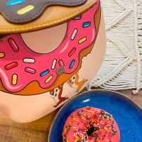 Gallery Image of Chip and Dale Donut Crossbody Bag Apparel