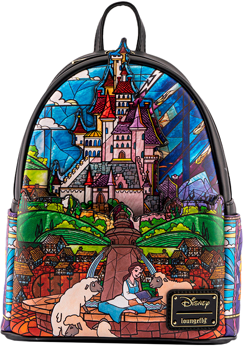 Loungefly Belle Castle Collection Mini Backpack Apparel