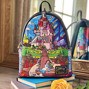 disney princess belle mini backpack Wondapop Beauty and the Beast 11" Vegan Leather Fashion : Clothing, Shoes & Jewelry It features a creative illustration of the title characters dancing while some of the castle residents watch New 707 Exclusive Loungefly has