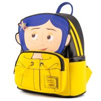 Gallery Image of Coraline Raincoat Cosplay Mini Backpack Apparel