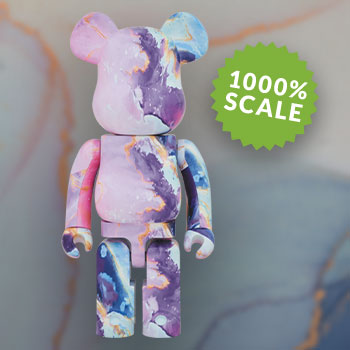 Be@rbrick Marble 1000% Collectible Figure by Medicom | Sideshow 