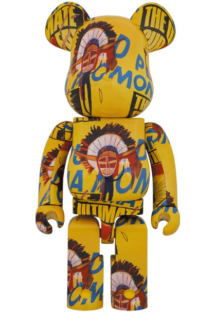 Be@rbrick Andy Warhol x Jean-Michel Basquiat #3 1000% Collectible Figure by  Medicom