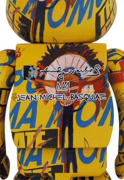 Be@rbrick Andy Warhol x Jean-Michel Basquiat #3 1000% Collectible Figure by Medicom Be@rbrick Andy Warhol x Jean-Michel Basquiat #3 1000% Collectible Figure by Medicom