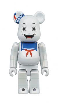 Gallery Image of Be@rbrick Stay Puft Marshmallow Man (White Chrome Version) 100% & 400% Bearbrick