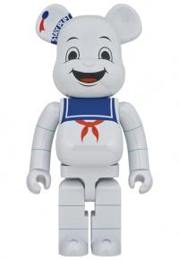 Gallery Image of Be@rbrick Stay Puft Marshmallow Man (White Chrome Version) 1000% Bearbrick