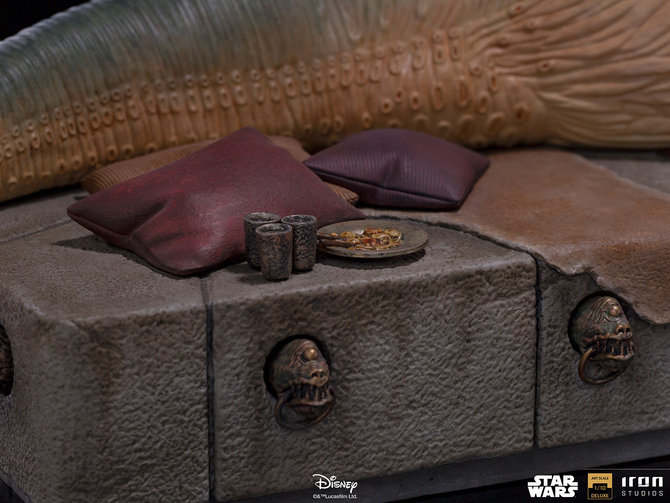 IRON STUDIOS : Star Wars: Return of the Jedi – Jabba the Hutt 1/10 Scale Deluxe Statue Jabba-the-hutt-deluxe_star-wars_gallery_60aeb127014b0