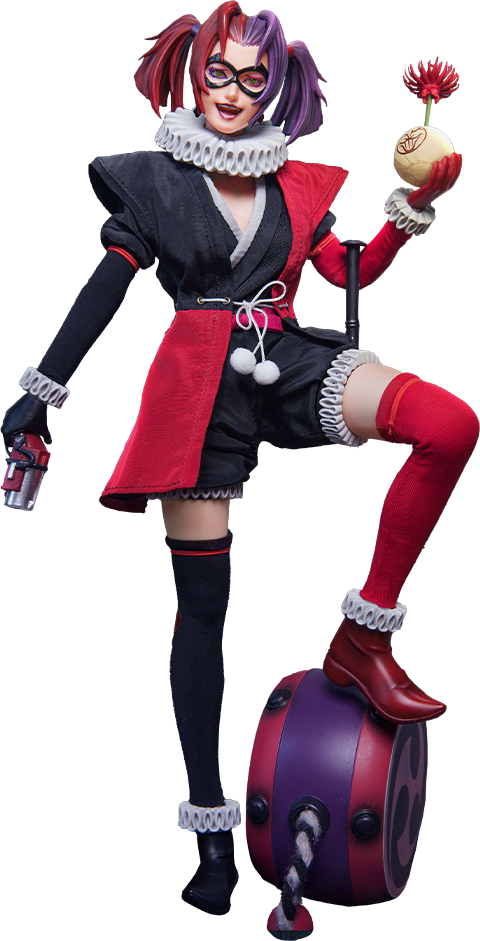 pix Batman Ninja Harley Quinn Figure harley quinn deluxe version sixth scale figure by star ace toys