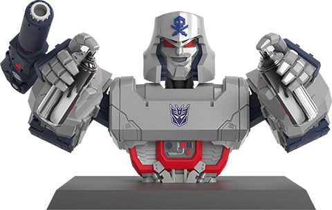 Mighty Jaxx Transformers X Quiccs: Megatron Bust