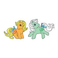 Gallery Image of Applejack x Minty Pin Set Collectible Pin