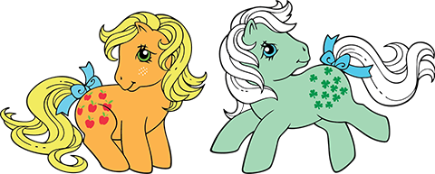 Icon Heroes Applejack x Minty Pin Set Collectible Pin