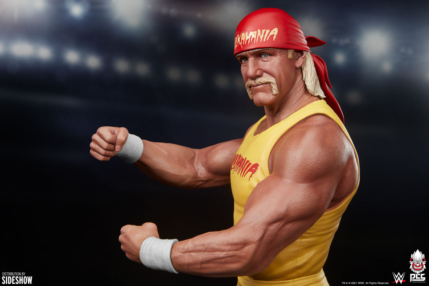 Hulkamania Hulk Hogan 1:4 Scale Statue by Collectibles