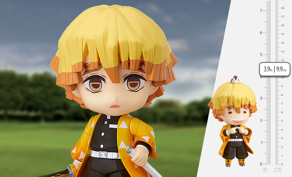 Gallery Feature Image of Zenitsu Agatsuma Nendoroid Collectible Figure - Click to open image gallery