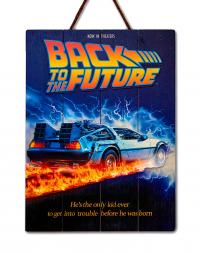 Gallery Image of Back to the Future I WOODART 3D “1985” Wood Wall Art