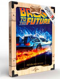 Gallery Image of Back to the Future I WOODART 3D “1985” Wood Wall Art