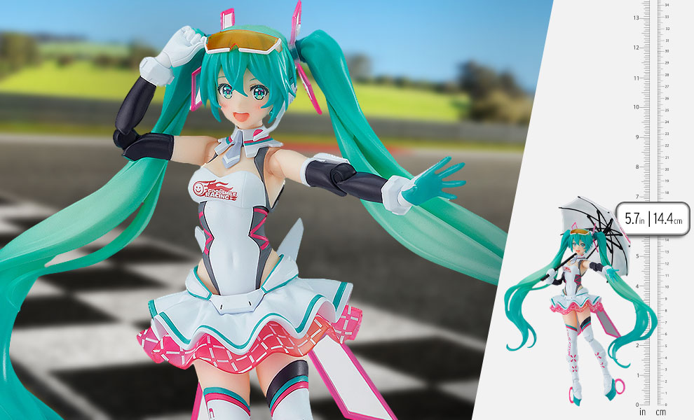 Gallery Feature Image of Figma Racing Miku: 2021 Version Collectible Figure - Click to open image gallery