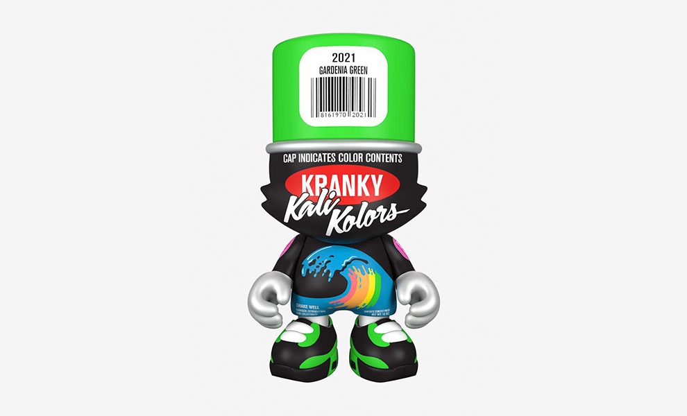 "Gardenia Green" SuperKranky Superplastic Designer Collectible Toy