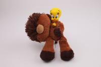 Gallery Image of Tweety Highland Cow Plush Collectible Figure
