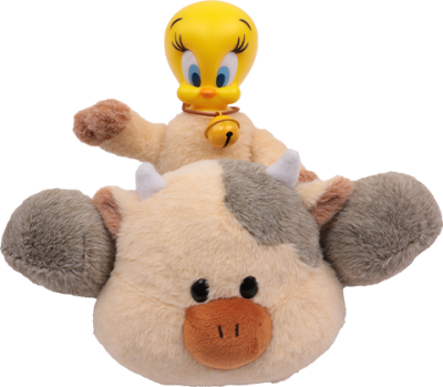 Tweety Dairy Cow Plush Collectible Figure