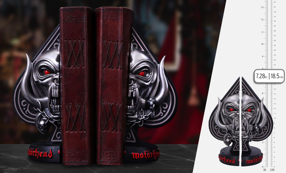 Motorhead Ace of Spades Bookends Motorhead Office Supplies