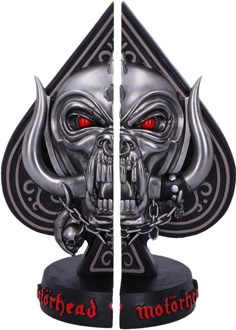 Nemesis Now Motorhead Ace of Spades Bookends Office Supplies