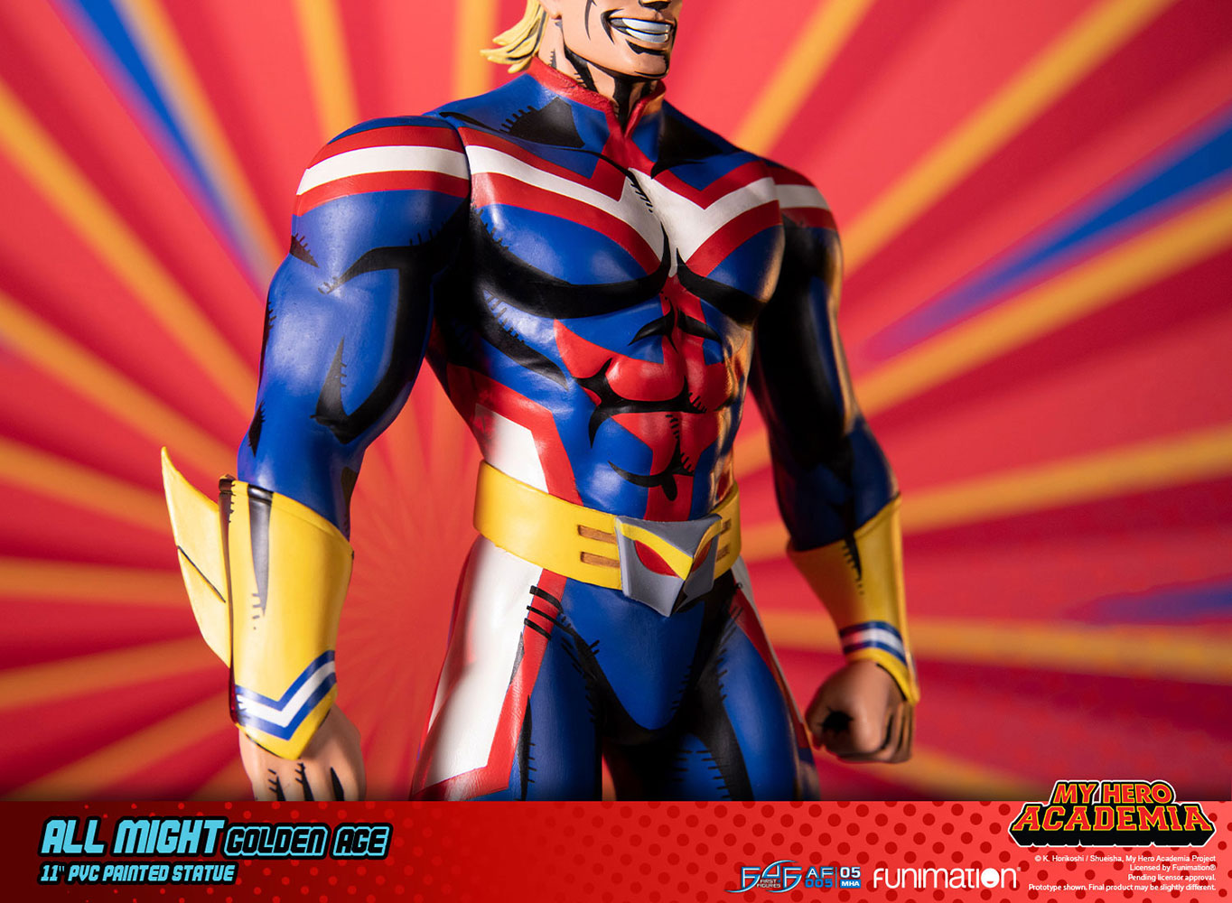 all might statue