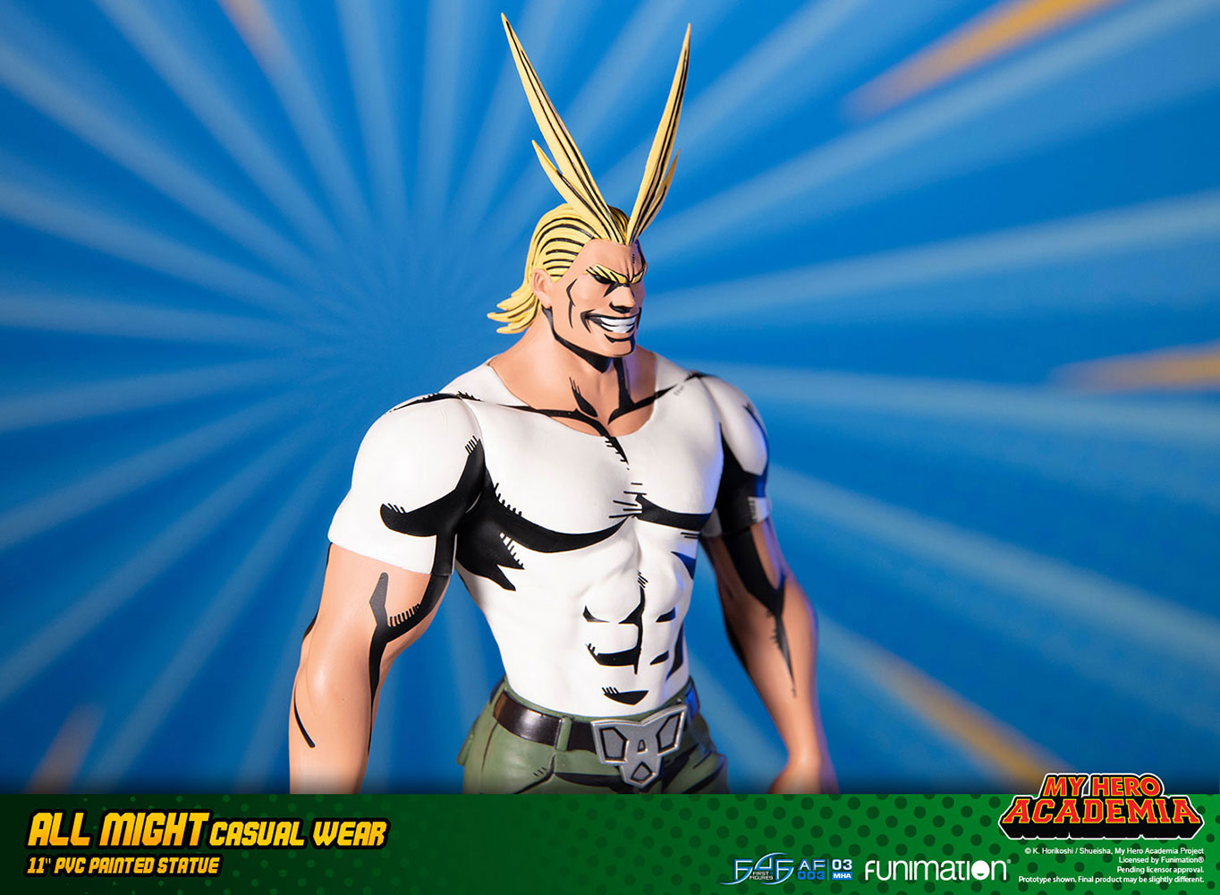 life size all might statue