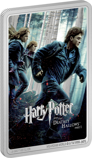 Harry Potter and the Deathly Hallows Part 1™ 1oz Silver Coin Silver Collectible