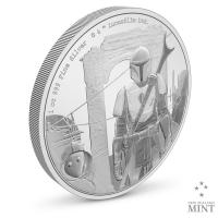 Gallery Image of The Mandalorian™ Classic 1oz Silver Coin Silver Collectible