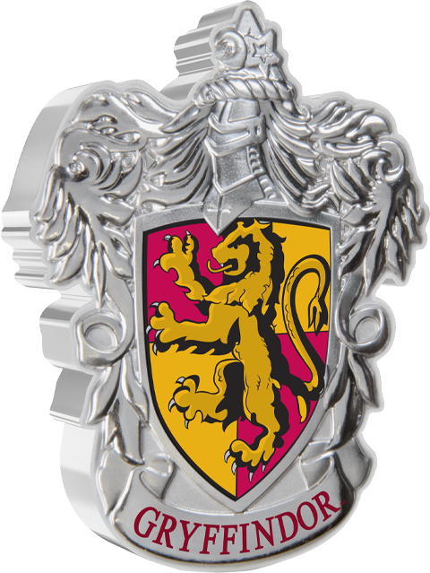 New Zealand Mint Gryffindor Crest 1oz Silver Coin Silver Collectible