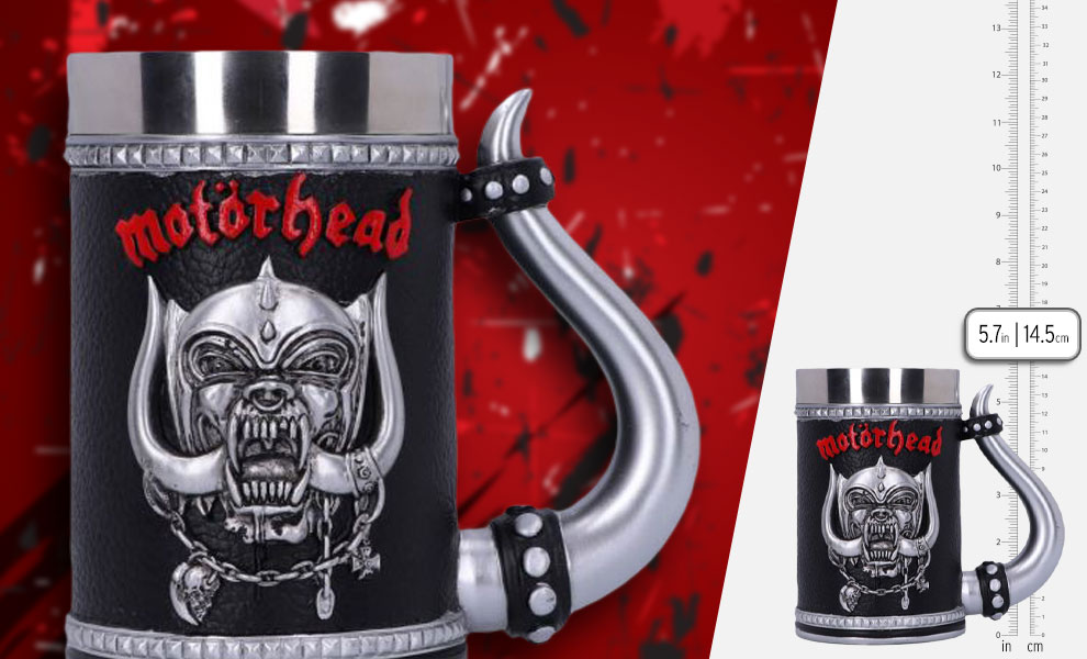 Gallery Feature Image of Motorhead Tankard Collectible Drinkware - Click to open image gallery