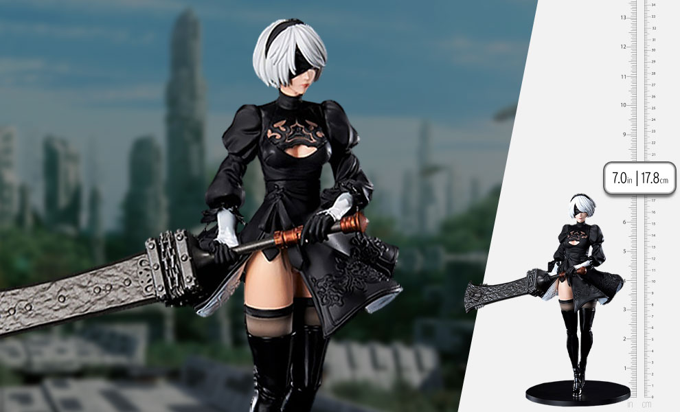 Gallery Feature Image of 2B (YoRHa No.2 Type B) Statuette - Click to open image gallery