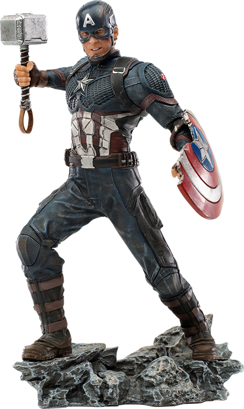 chris evans captain america statue
