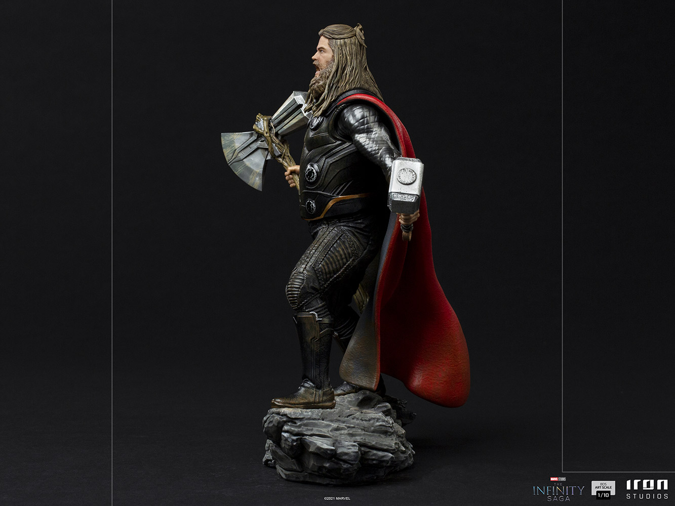 1/10 Iron Studios Thor Statue Figure 736532715647 2020 CCXP Ver Model Toy 
