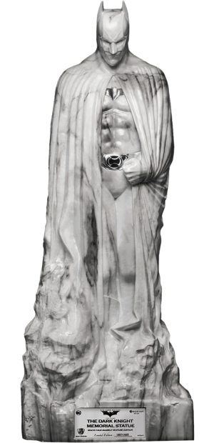 the dark knight memorial statue