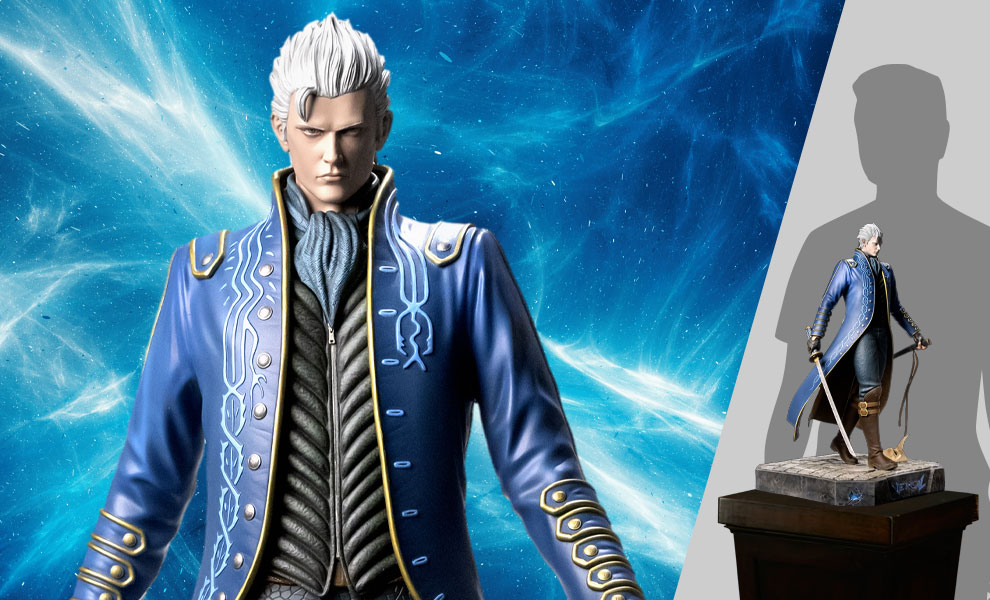 1/4 Quarter Scale Statue: Vergil Deluxe Bonus Version Devil May