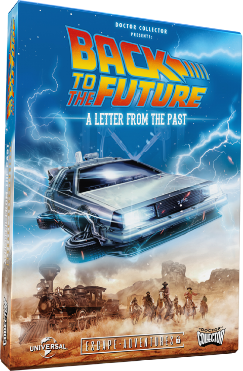 Back to the Future A Letter From The Past Escape Adventures Box Game by Doctor Collector