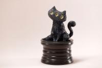 Gallery Image of Fantasy Night Cat Figurine