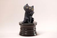 Gallery Image of Fantasy Night Cat Figurine
