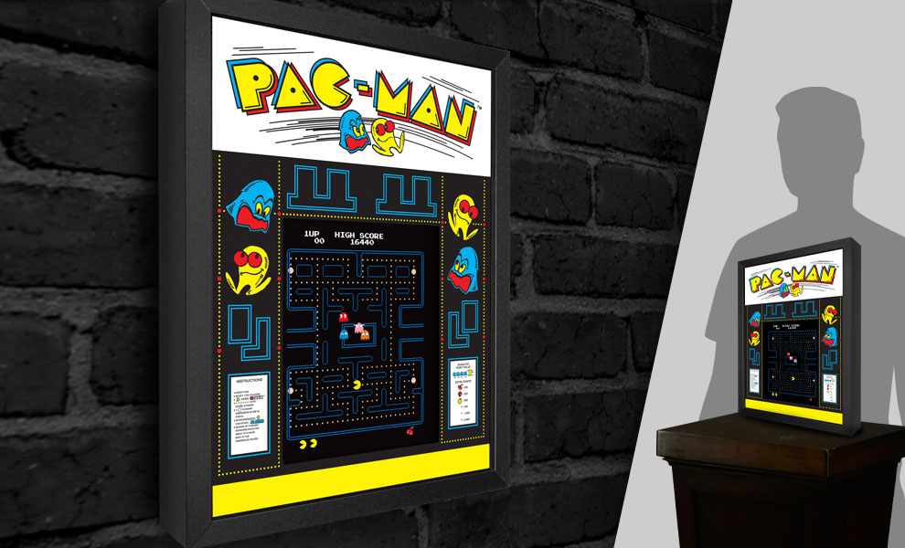Gallery Feature Image of Pac-Man Shadow box art - Click to open image gallery