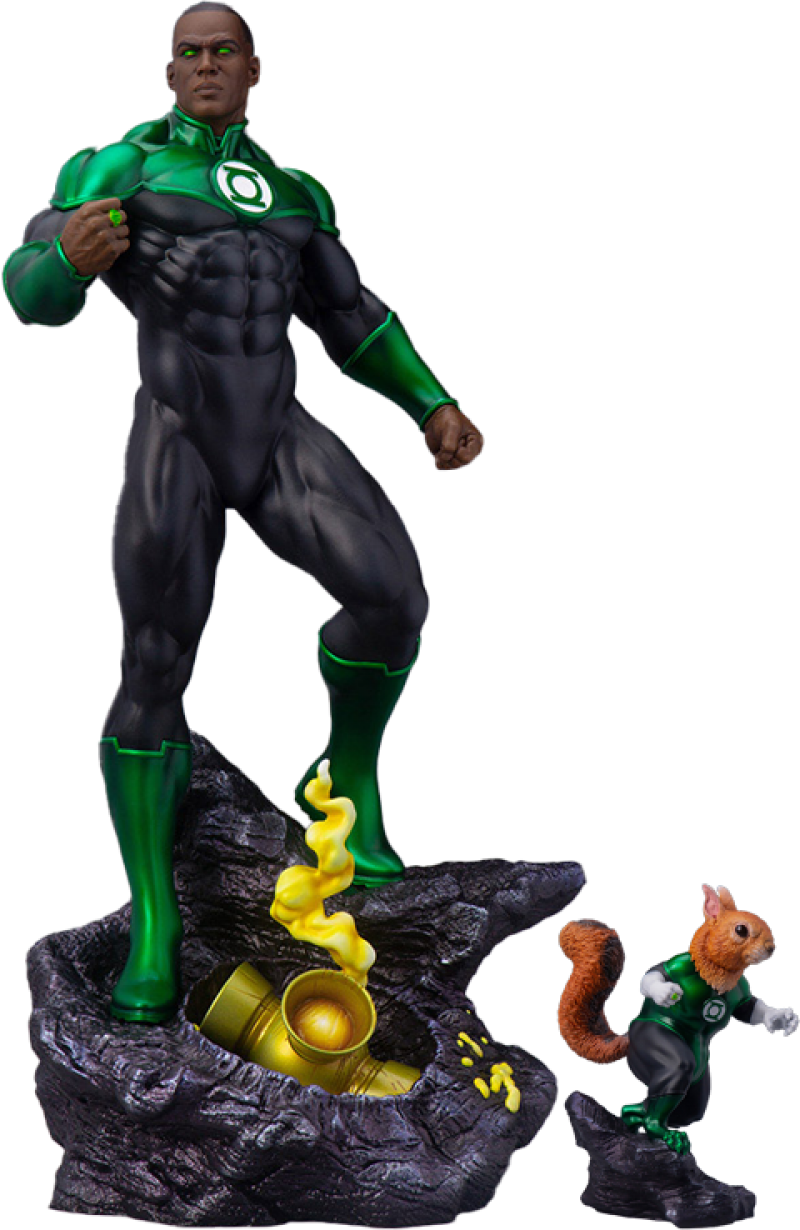 John Stewart – Green Lantern Maquette by Tweeterhead