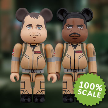 Be@rbrick Peter Venkman and Winston Zeddemore Collectible Set