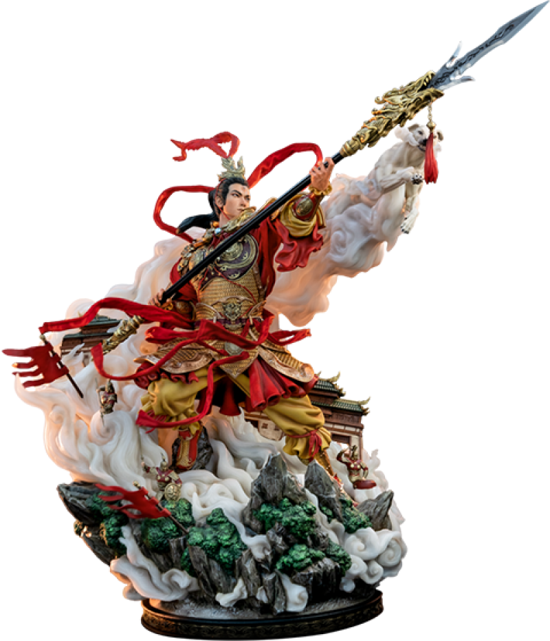 Yang Jian (Golden Squama Version) Statues by Infinity Studio