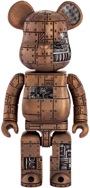 Steampunk Be@rbrick 400% (Special Edition) Figurine Pewter Collectible